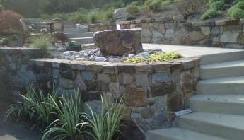 Stone Bubbler Water Feature